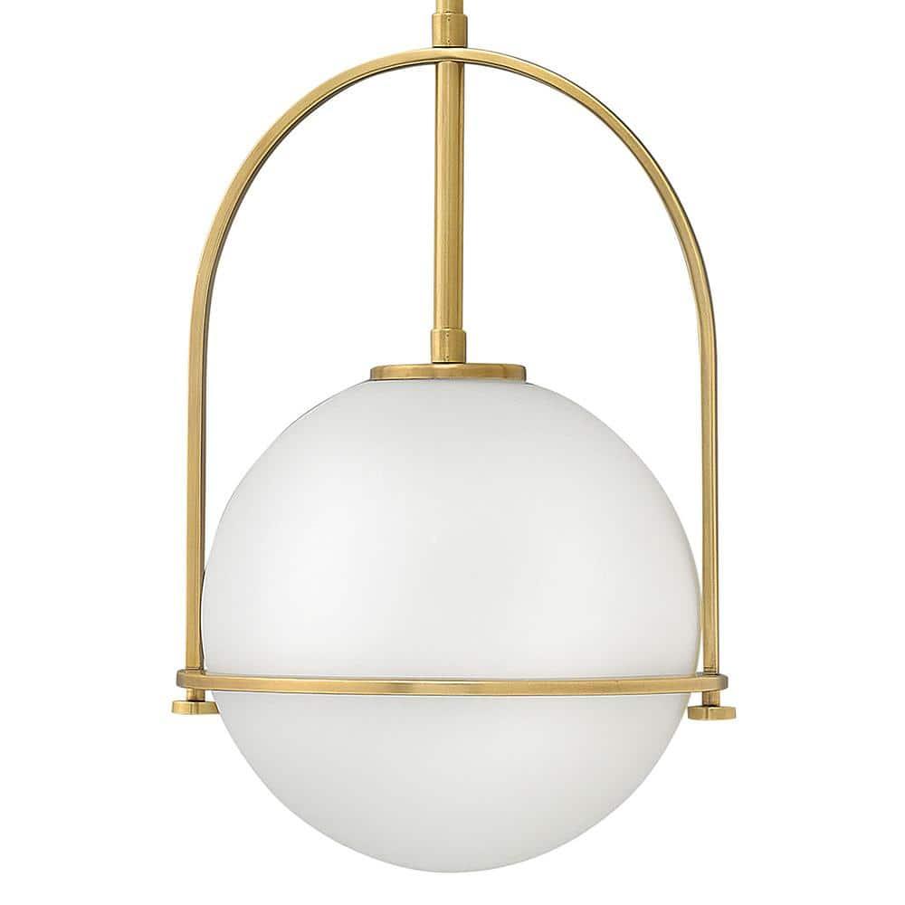 Arie Single Light Glass Dimmable Pendant