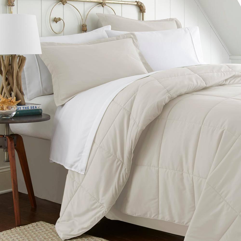 IEnjoy Home Simply Soft Microfiber Complete Bedding Set