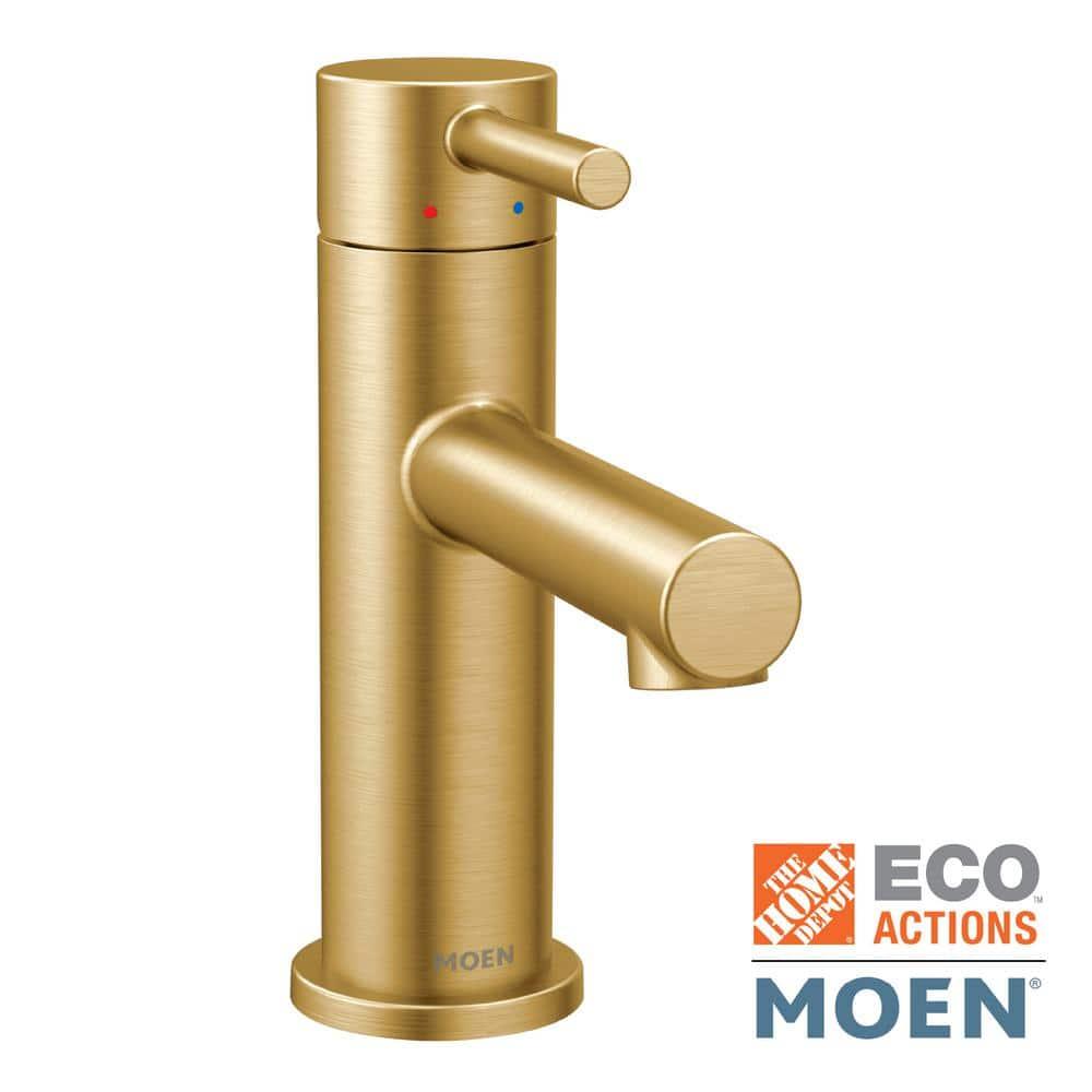 Align Single Hole Bathroom Faucet with Drain Assembly