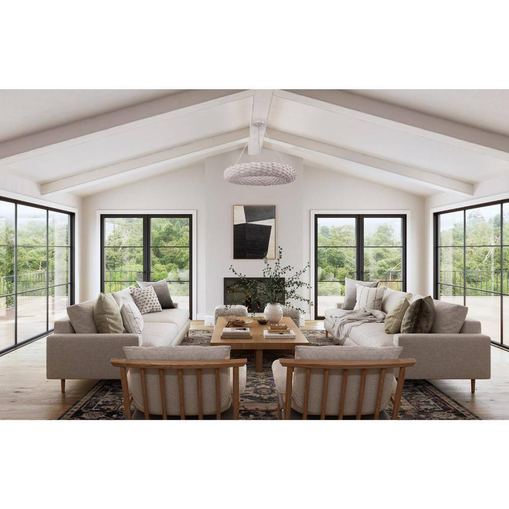 Crystorama Lighting Broche 8 - Light Pendant in  Matte White