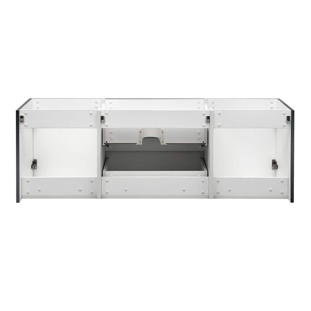 Valencia 60" Wall Mount Single Sink Bathroom Vanity Base Only (Top and Sink Not Included)