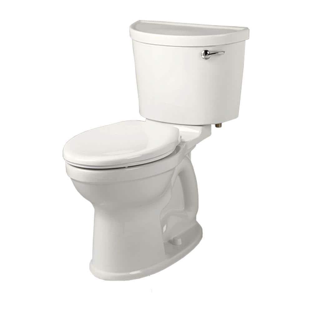 White Elongated Two-Piece High Efficiency Toilet