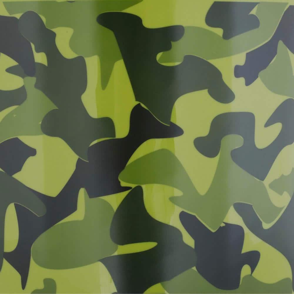 Pail,5-Gal Camouflage Plastic