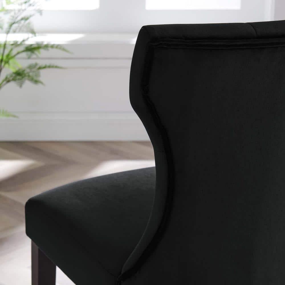 Modway Silhouette Performance Velvet Dining Chairs by Modway (Set of 2)