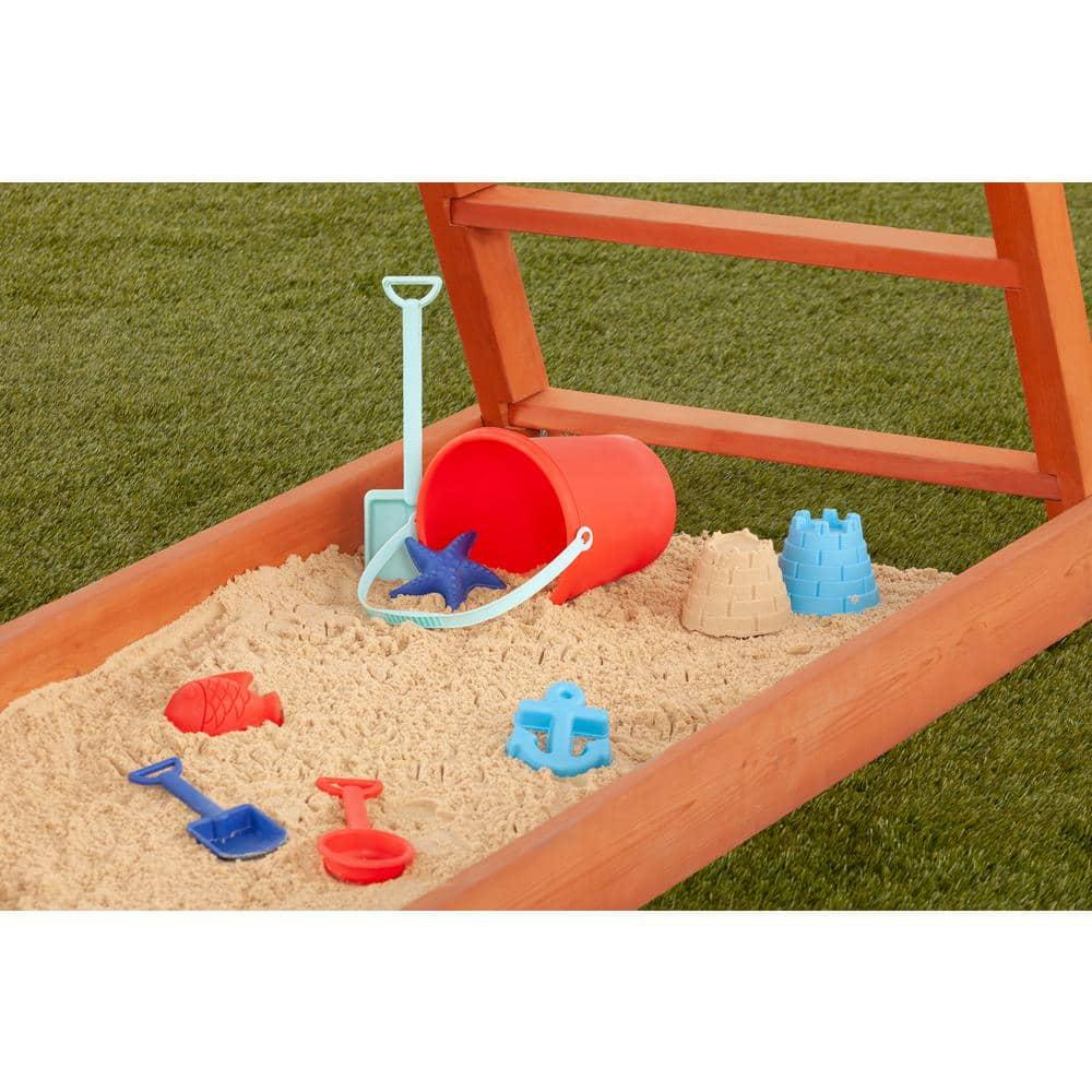 Creative Cedar Designs Chalet Complete Wooden Swing Set