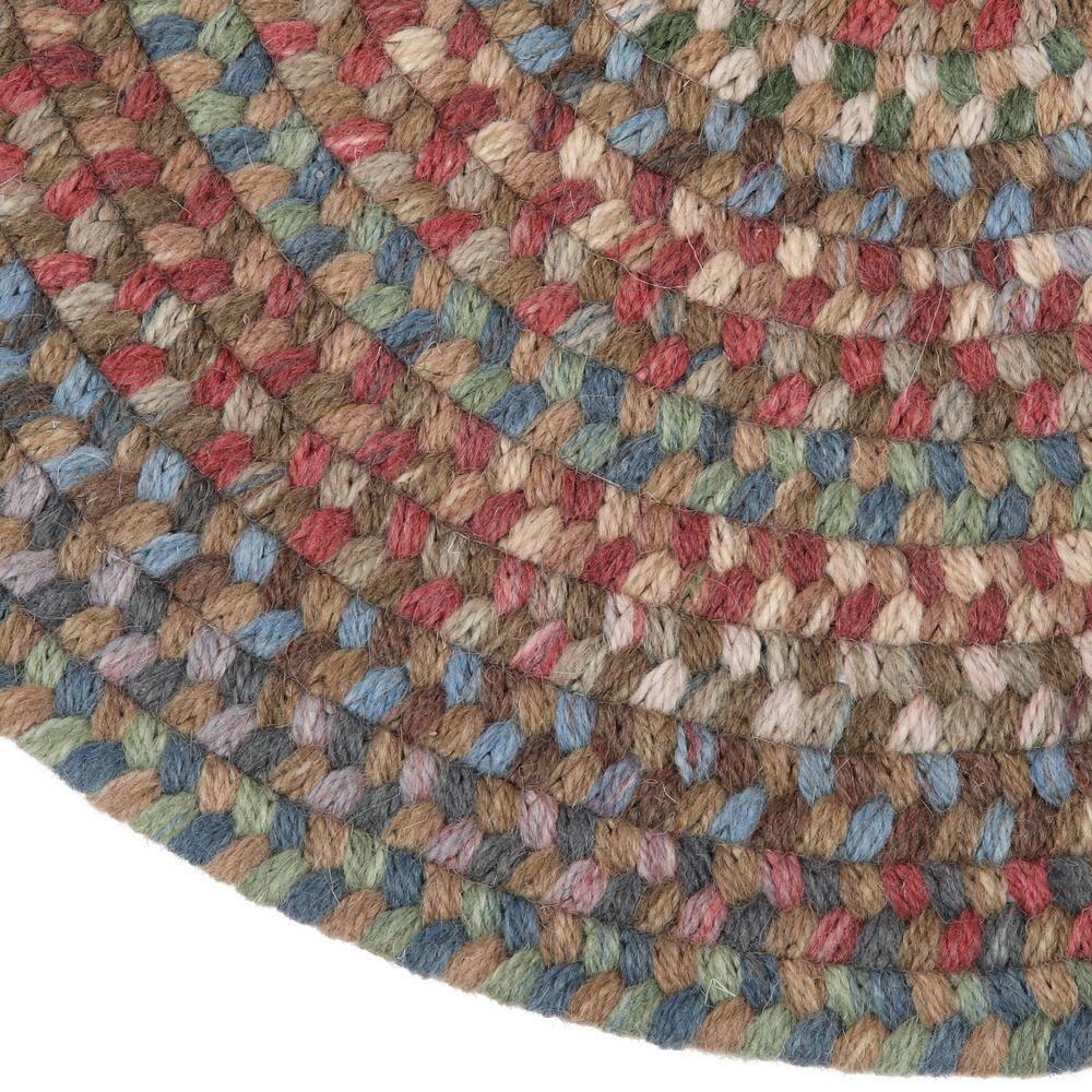 Cage Dusk 2 ft. x 4 ft. Braided Oval Area Rug