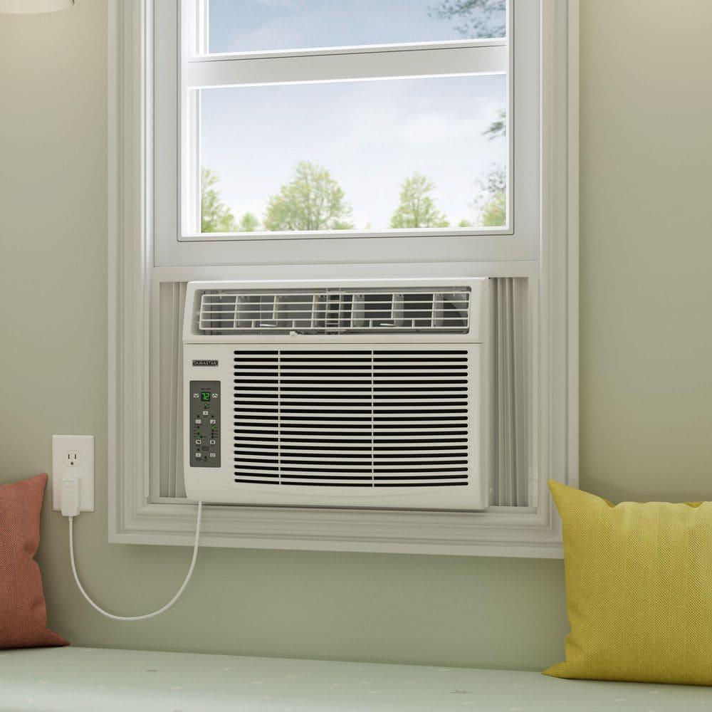 Durastar Durastar 12,000 BTU 230V Window Air Conditioner with 11000 BTU Supplemental Heating and Remote Control