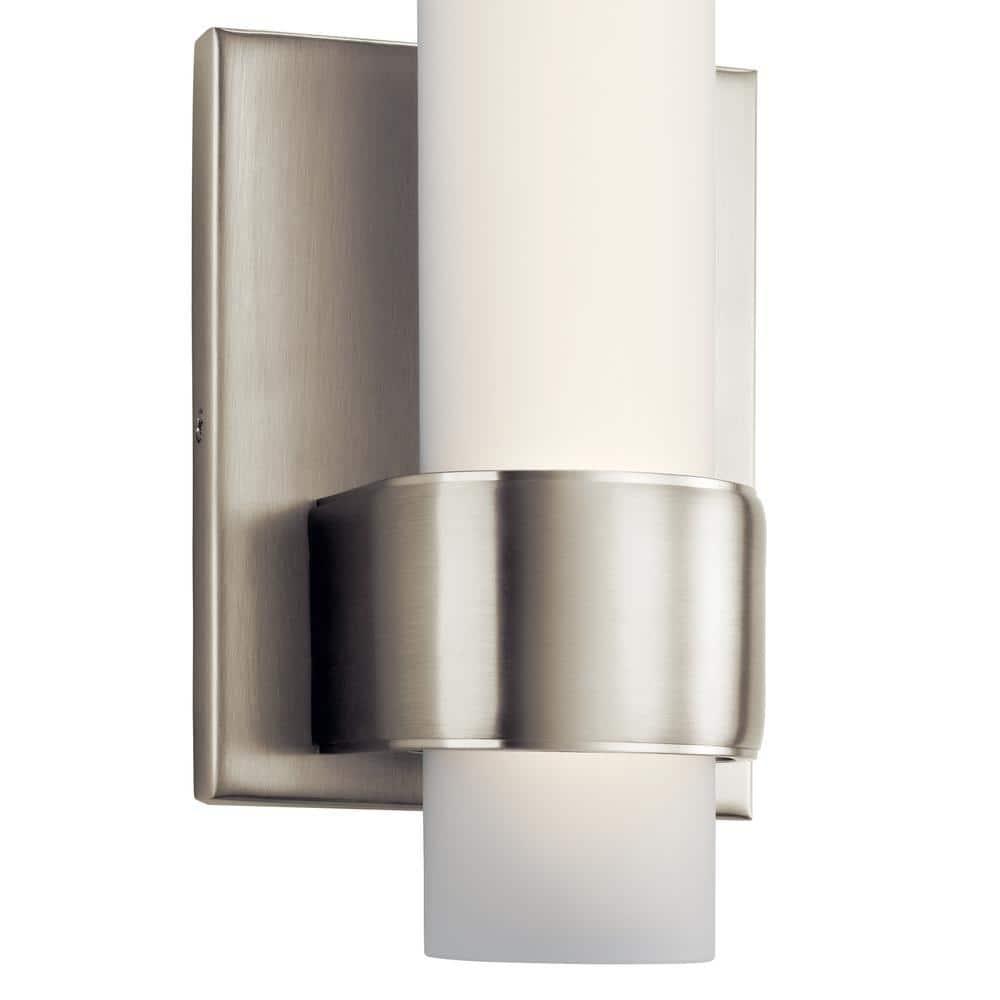 13 Inch 1 Led Wall Sconce-Brushed Nickel Finish Elan Lighting 83746