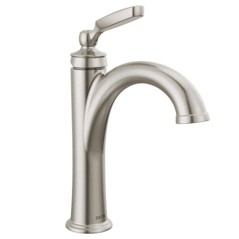 Woodhurst Single Hole Bathroom Faucet with Drain Assembly