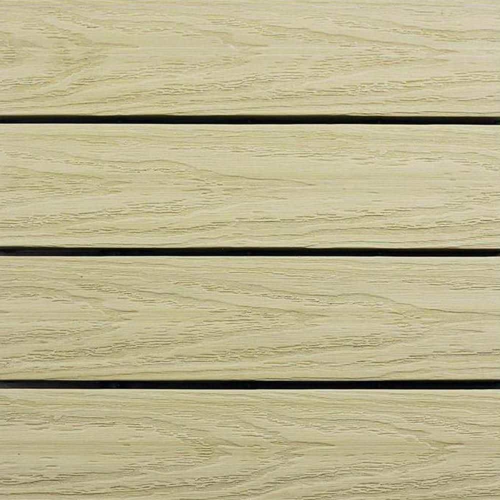 UltraShield Naturale Composite 12" x 12" Interlocking Deck Tile