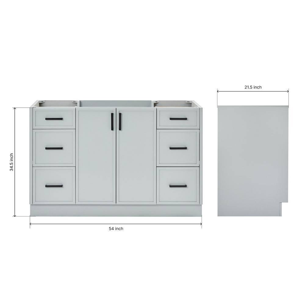 ARIEL Kelley 54 Single Bathroom Vanity Base Only