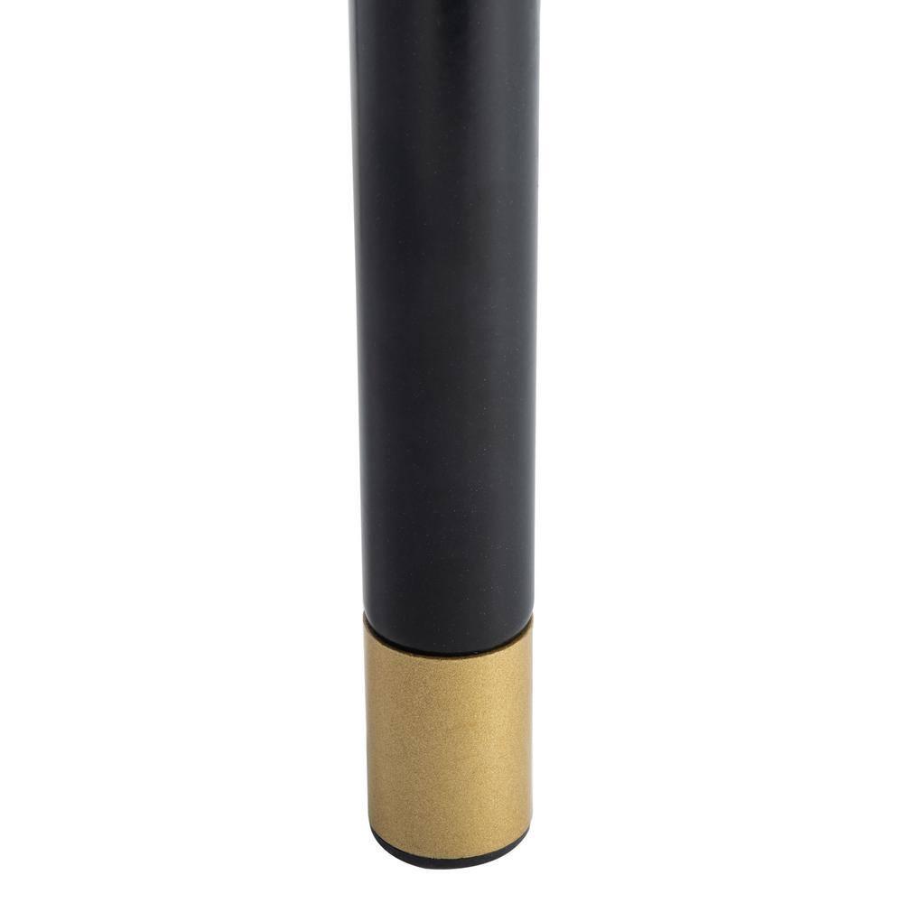 Shiloh Media Stand - White/Walnut - Safavieh