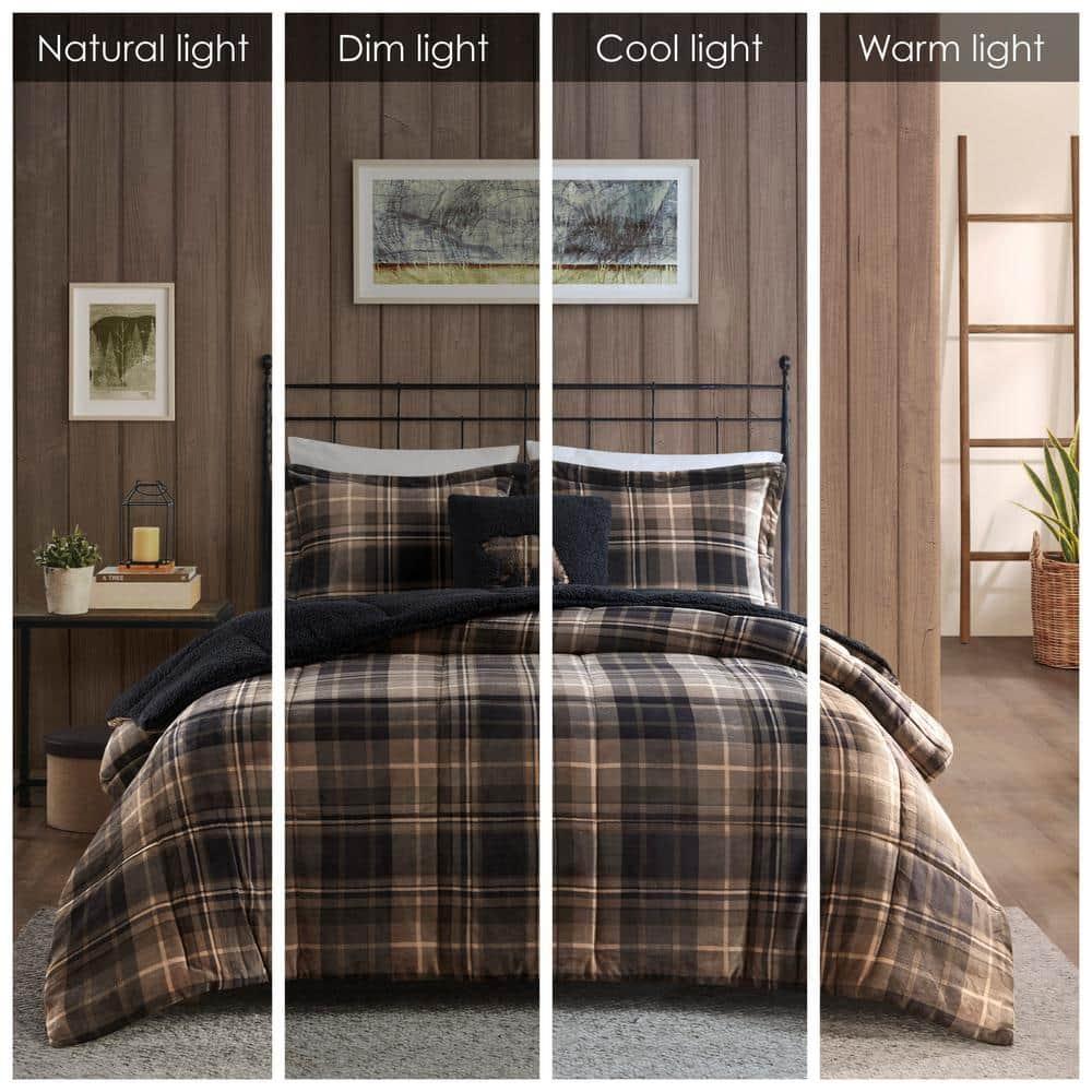 Woolrich Woolrich Alton Plush to Sherpa Down Alternative Comforter Set