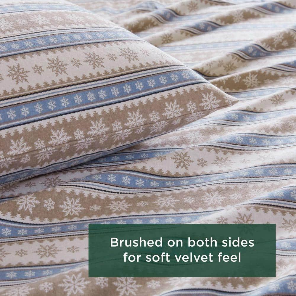Woolrich Woolrich 100% Cotton Flannel Sheet Set