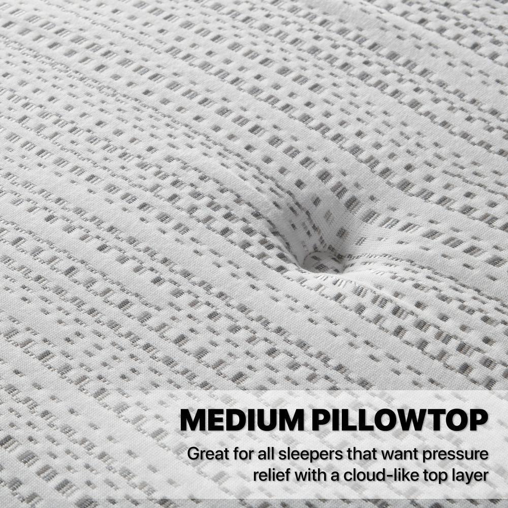 Beautyrest Silver BRS900 Medium Pillow Top 15" Innerspring Mattress