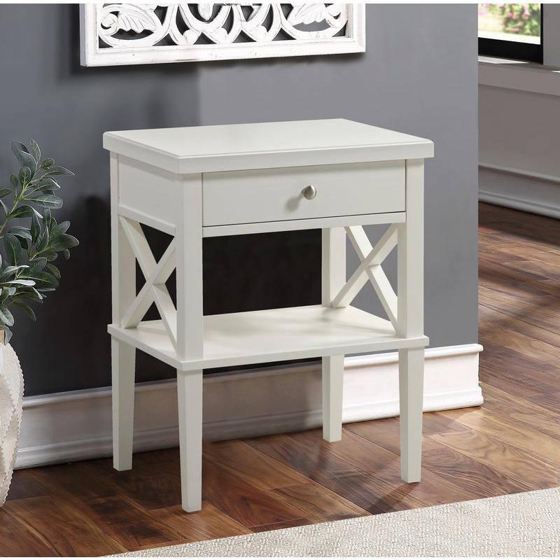 Marta Nightstand in White - Comfort Pointe