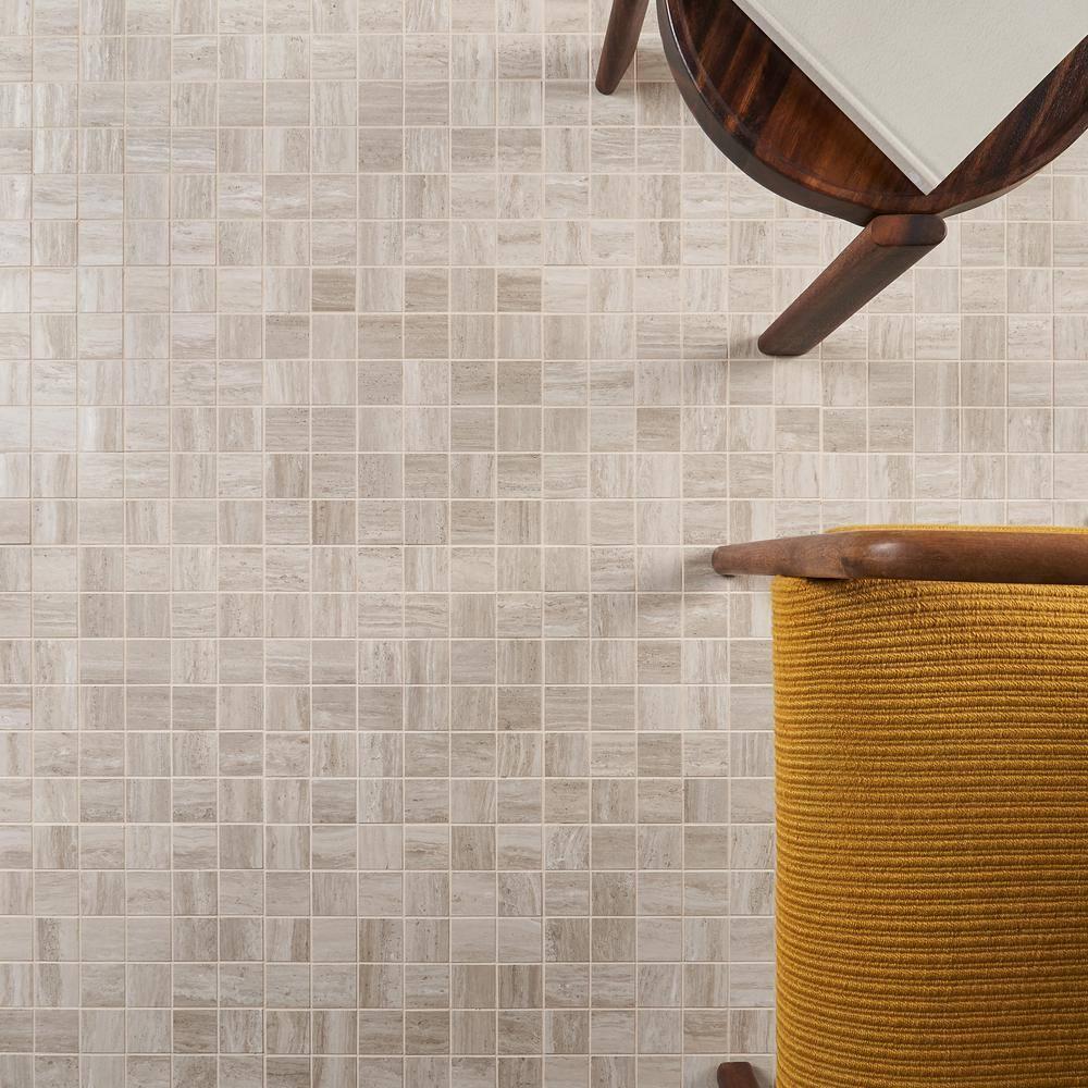 Roswell 12" x 12" Porcelain Mosaic Sheet Wall & Floor Tile (0.96 Sq. Ft. / Each)