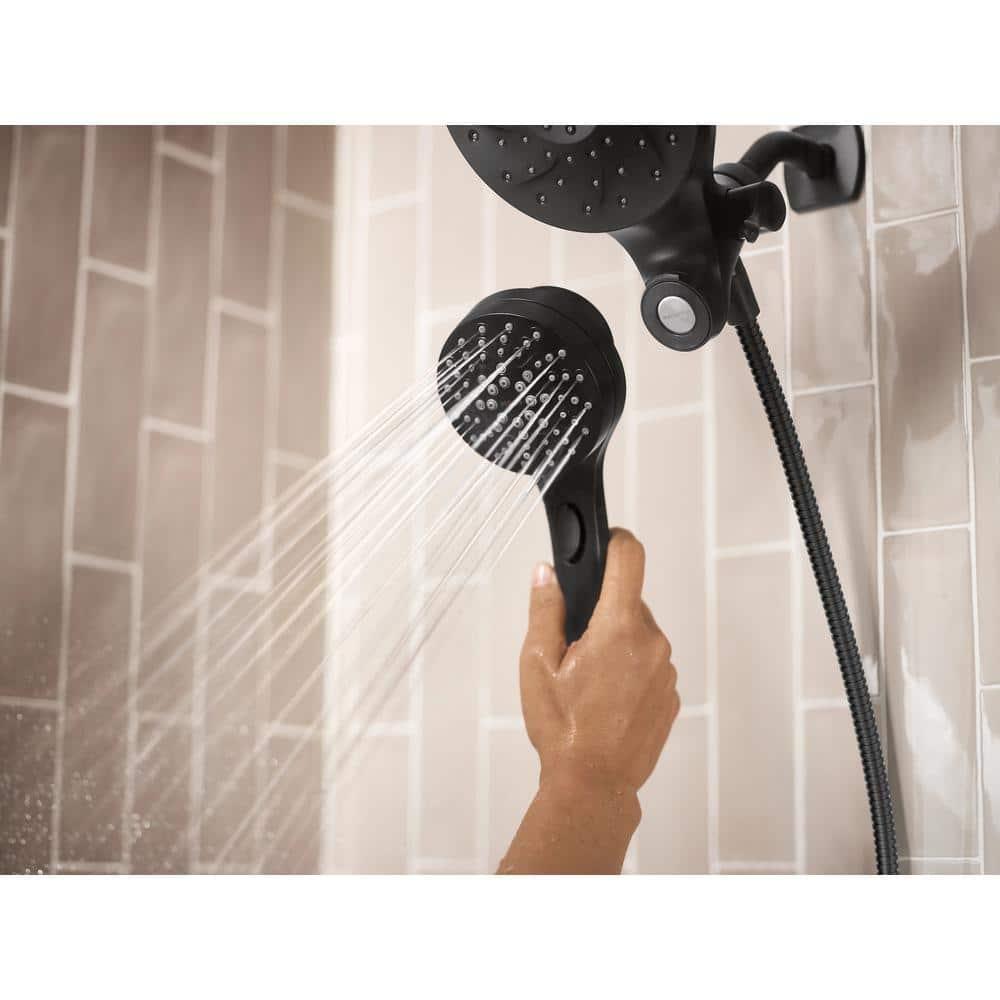 Moen Engage Tub and Shower Faucet with Magnetix Dual Shower Heads, Valve Included