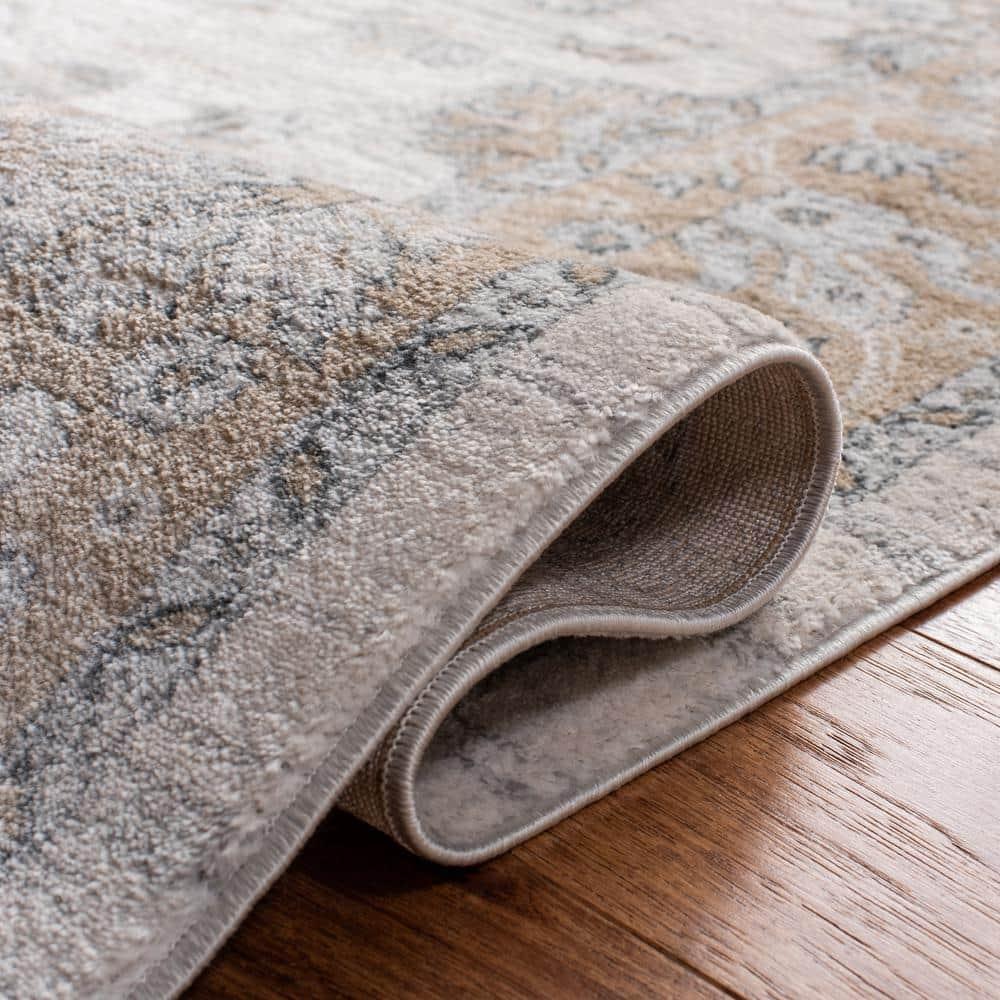 Isabella ISA940 Power Loomed Area Rug - Cream/Beige - 8'x10' - Safavieh.