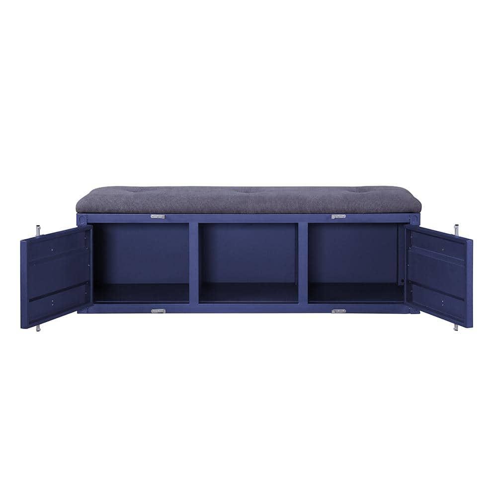 Acme Cargo Fabric Upholstered Storage Bench