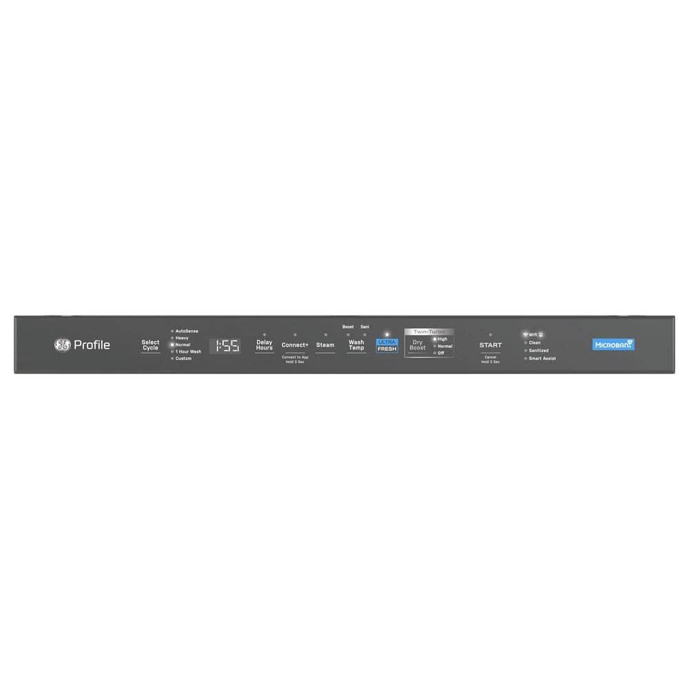 Ge Profile Pdt755s 24" Wide 16 Place Setting Built-In Fingerprint Resistant Top Control