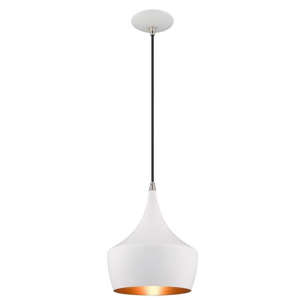 Schultz Single Light Metal Dimmable Pendant