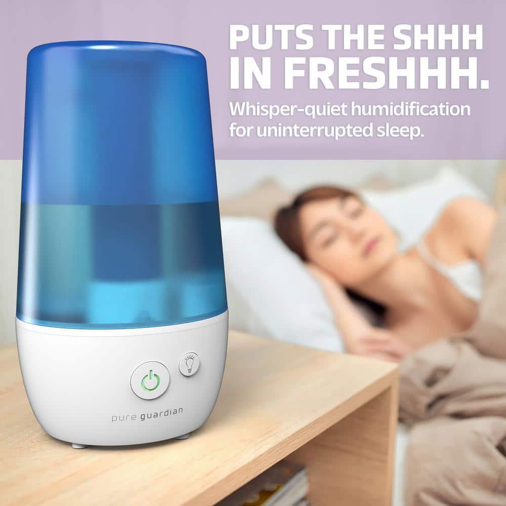 Guardian Technologies PureGuardian 1 Gal. Cool Mist Ultrasonic Tower Humidifier 320 Sq. Ft.