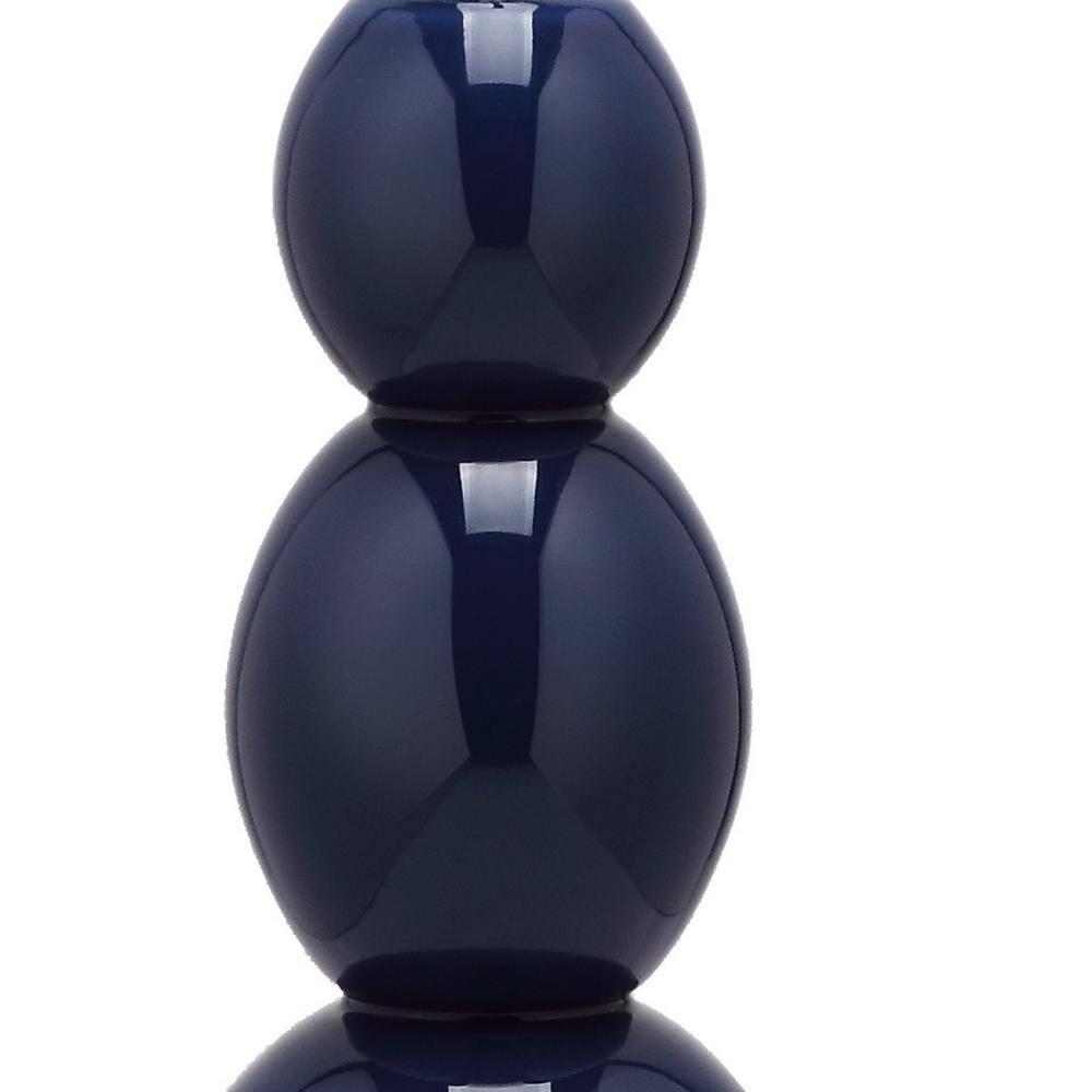 Jayne 3 Sphere Table Lamp (Set of 2) - Navy - Safavieh.