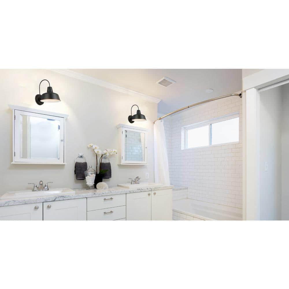 Design House 519504 Mason Barn Light Indoor/Outdoor Wall Light for 8-inch in Oil Rubbed Bronze