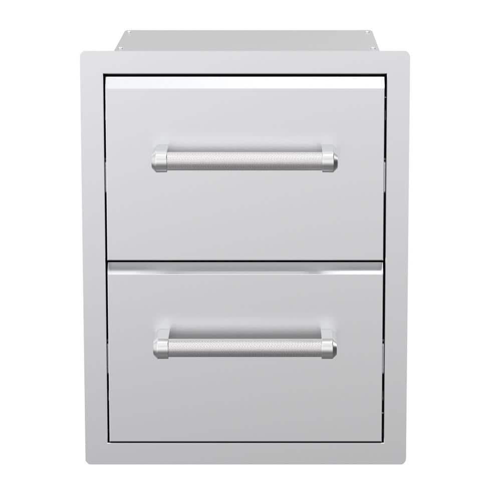 Spire Vertical Double Drawers (10"/10"), 780-0016B