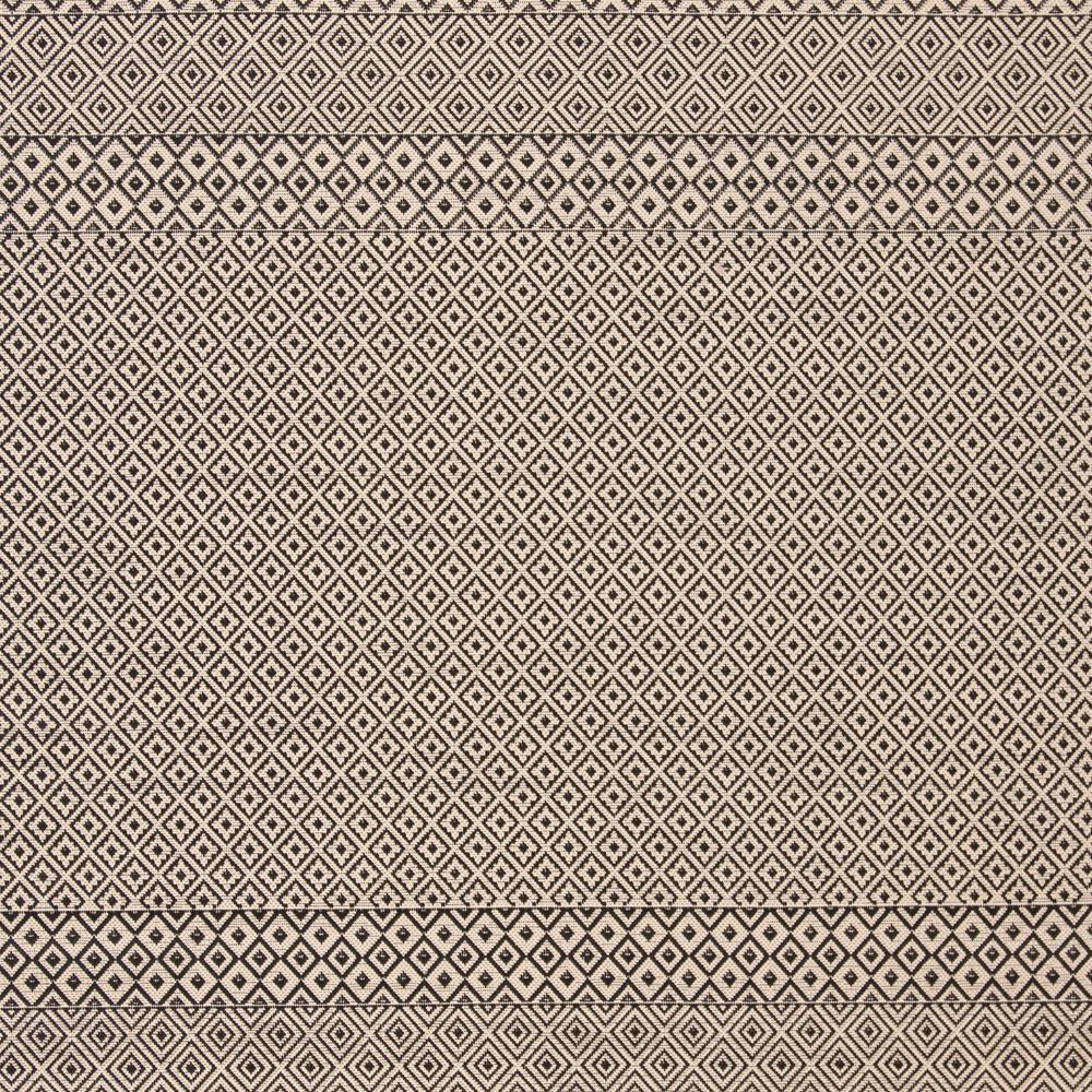 SAFAVIEH Courtyard Naomi Aztec Indoor/Outdoor Area Rug, 9' x 12', Beige/Black