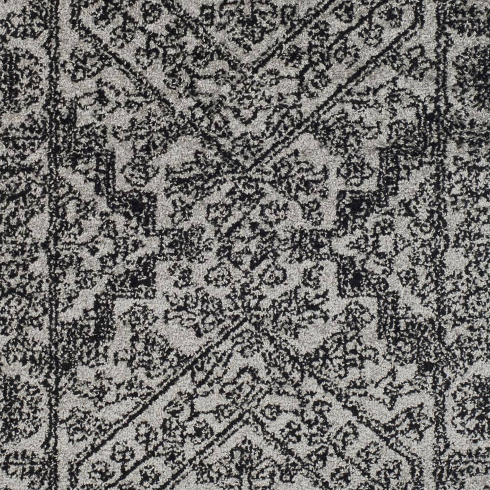 SAFAVIEH Adirondack Xavier Oriental Runner Rug, Silver/Black, 2'1" x 8'