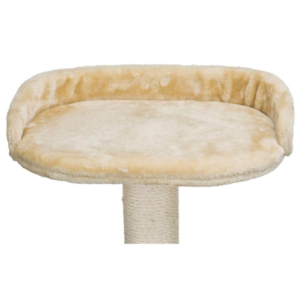 TRIXIE TRIXIE Oviedo 41" Cat Tree, 3-Level Cat Tower, Sisal Scratching Posts, Plush Condo, Tunnel, Platforms