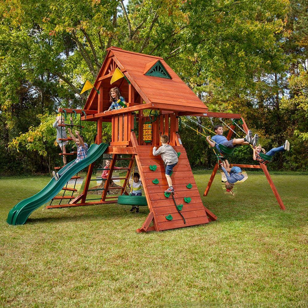 Gorilla Playsets Sun Palace II Swing Set - Professional Installation Available