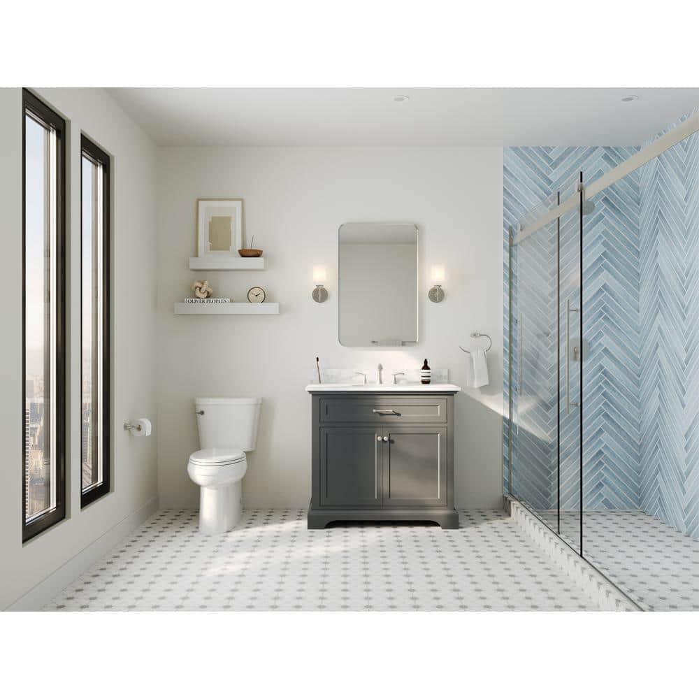 KOHLER Essential Rectangular Wall Mirror, Bathroom / Vanity Mirror with Frame
