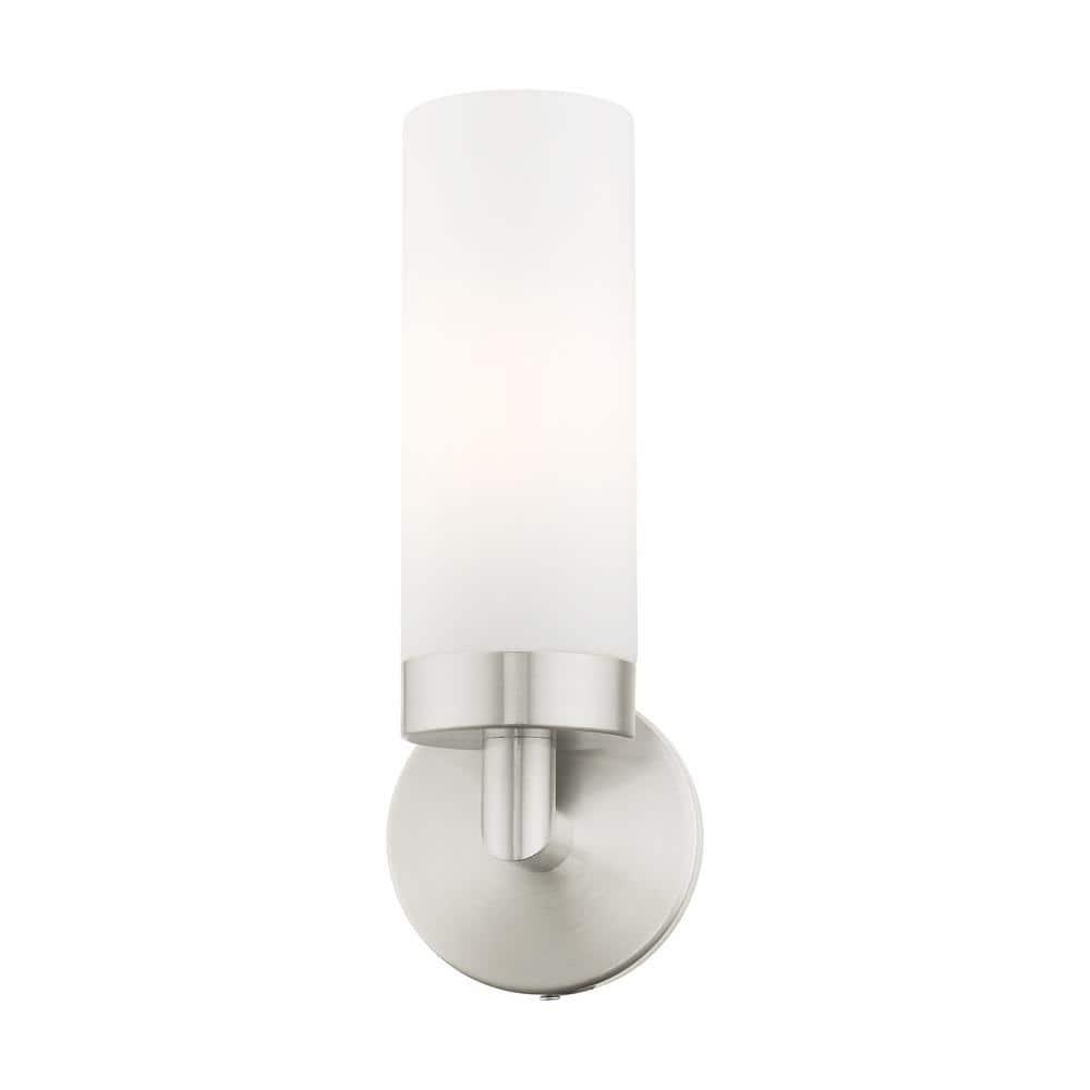 Livex Lighting Aero 1 - Light Sconce in  Brushed Nickel