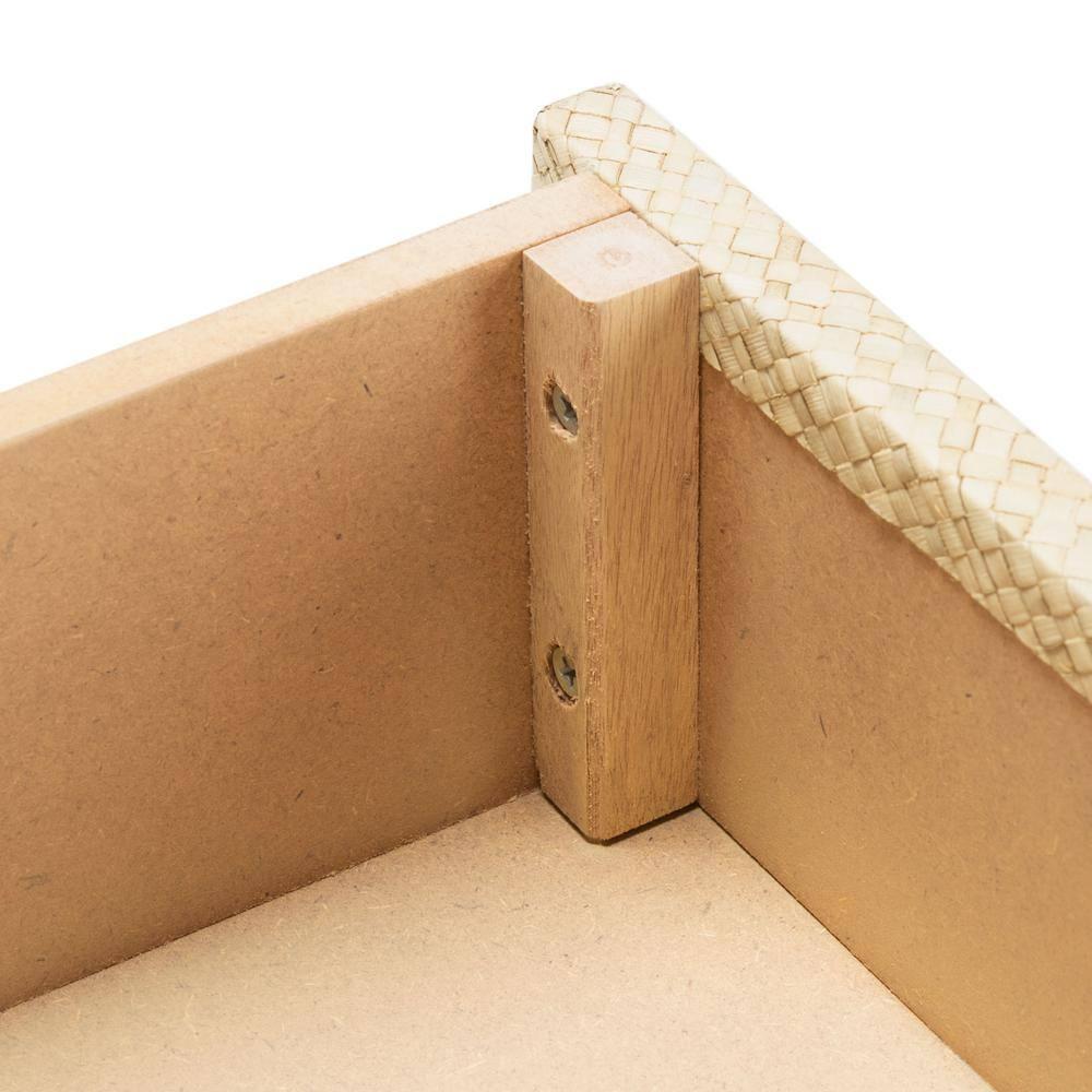 Apis Raffia Console Table - CNS6603A - Beige - Safavieh