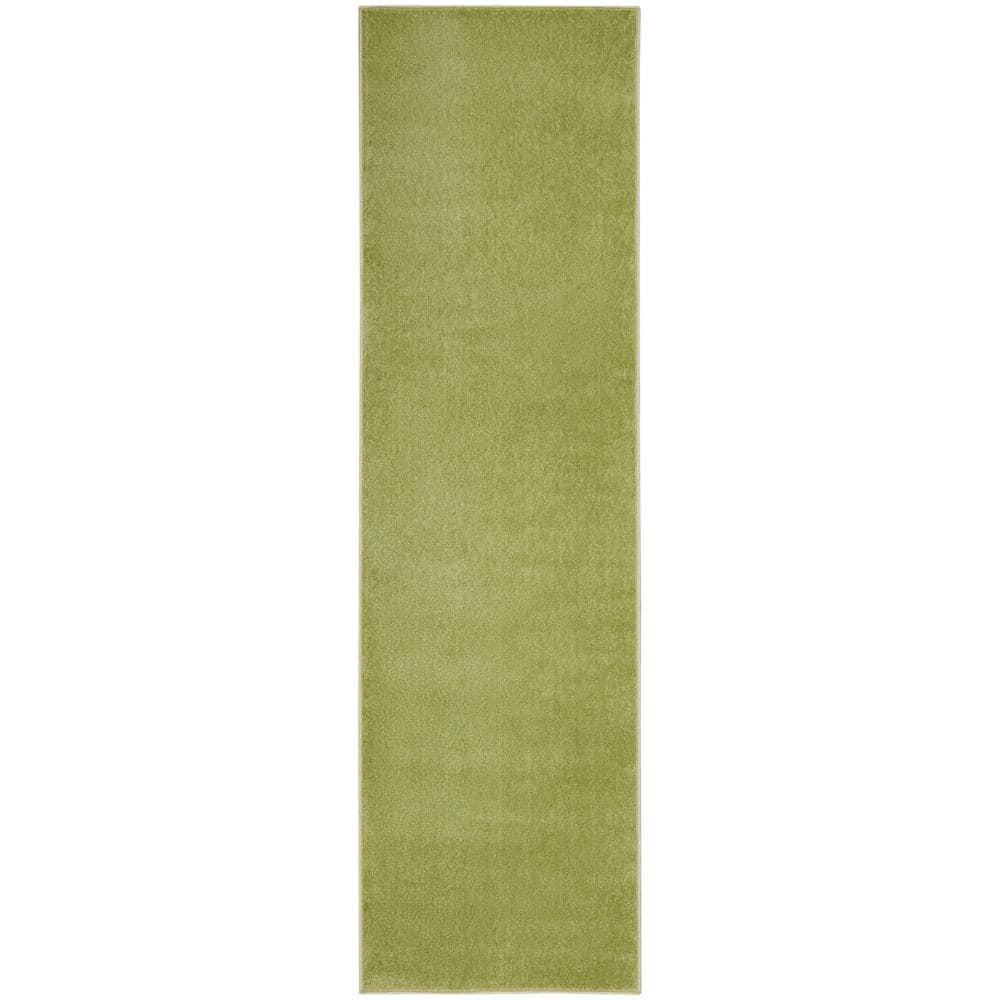 Nourison Nourison Essentials NRE01 Indoor/outdoor Area Rug - Green 2'2" x 10'