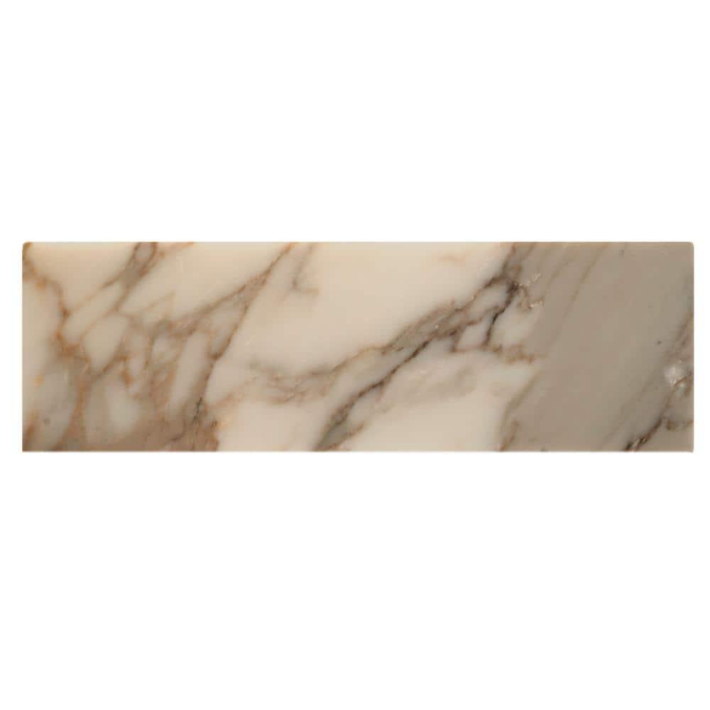 4" x 12" Marble Subway Wall & Floor Tile