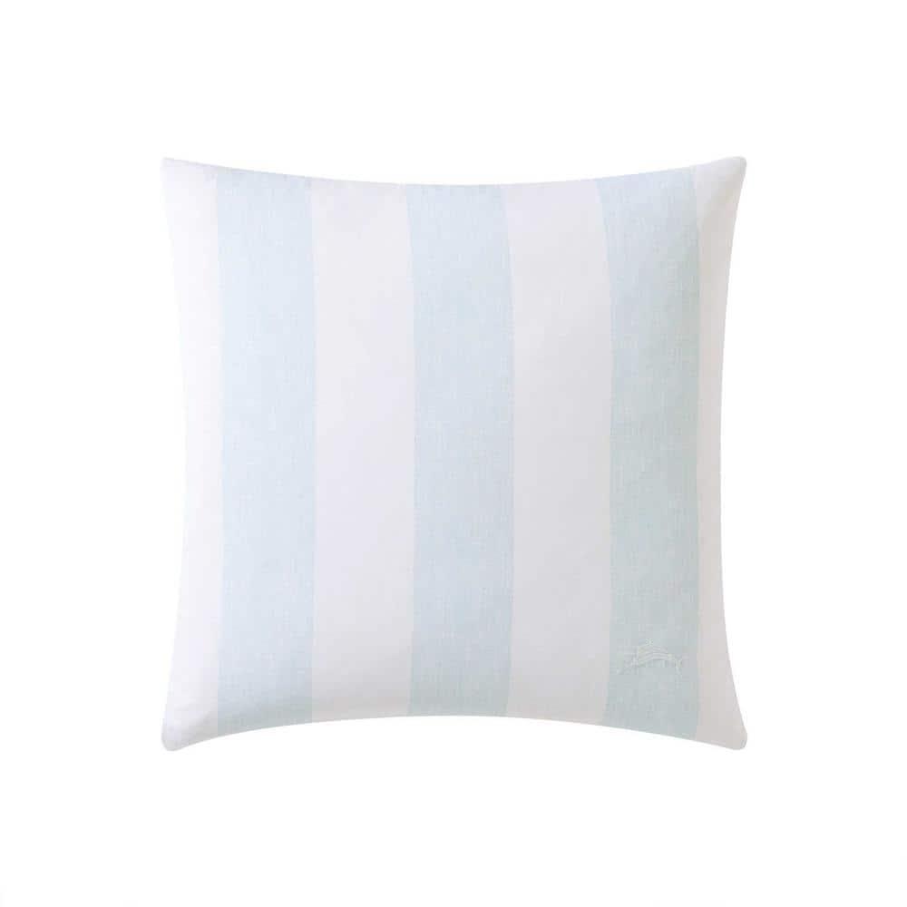 Tommy Bahama Home Awning Striped Cotton Throw Pillow