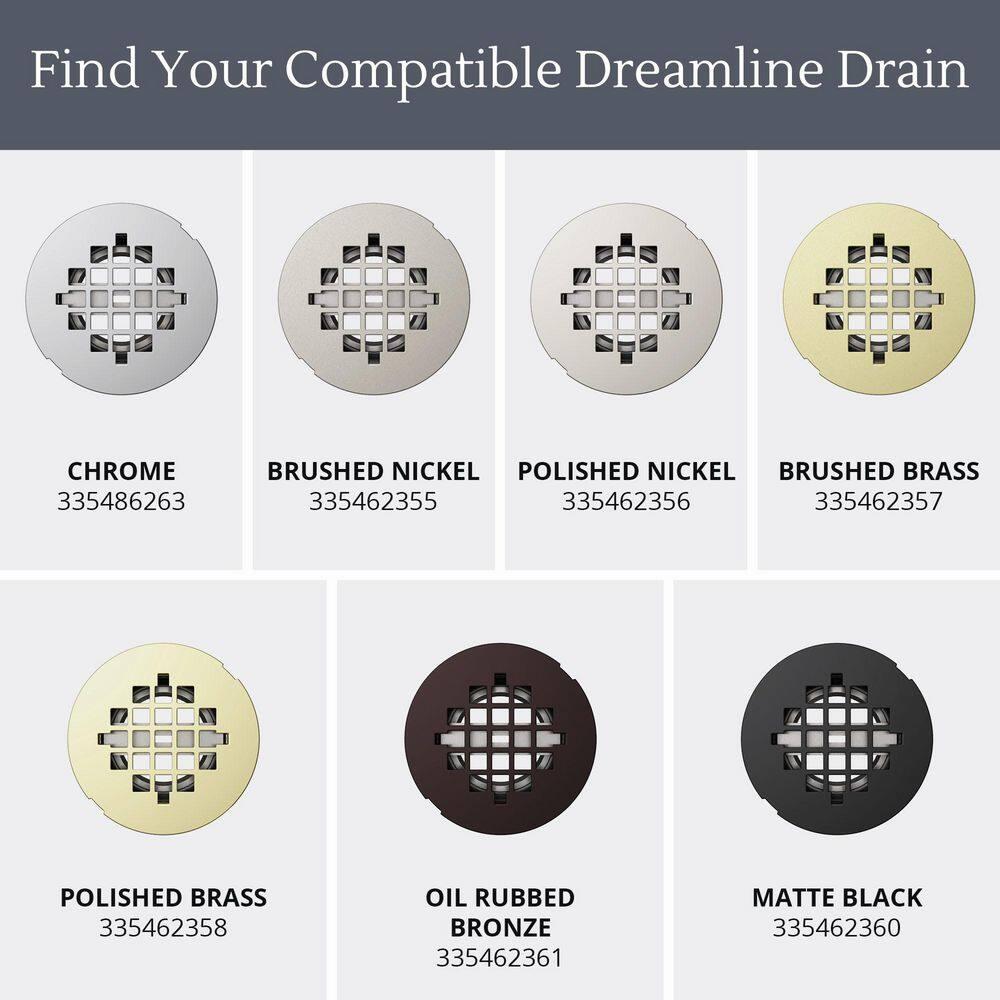 White Acrylic Square Alcove Shower Kit with Tile Pattern