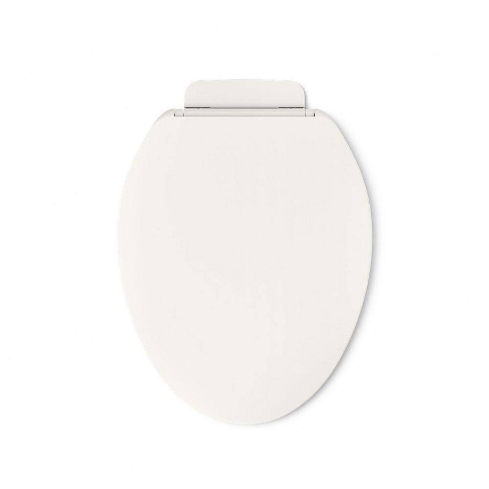 Kohler Brevia Quiet-Close Toilet Seat with Grip-Tight Bumpers and Quick-Attach Hardware