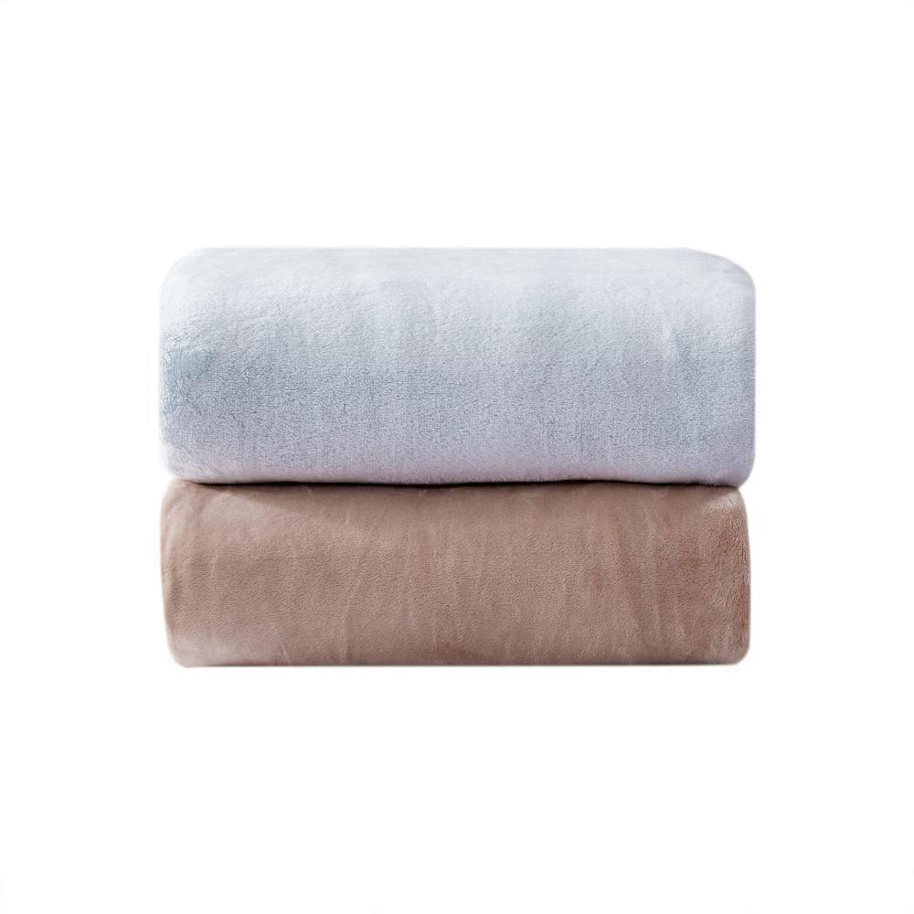 Poppy & Fritz Solid Ultra Soft Plush Pink Blanket