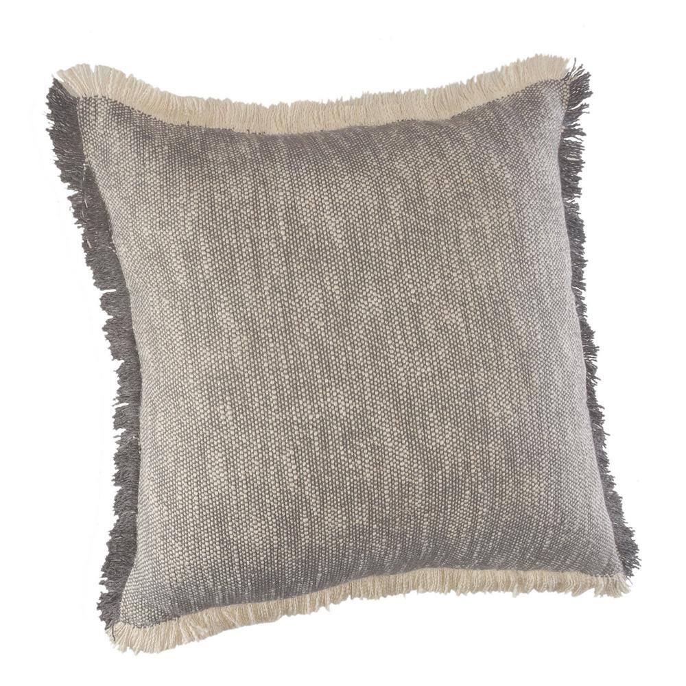 Rajani Home Jessei Fringed Cotton Throw Pillow