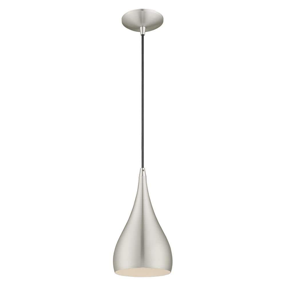Schultz Single Light Metal Dimmable Pendant