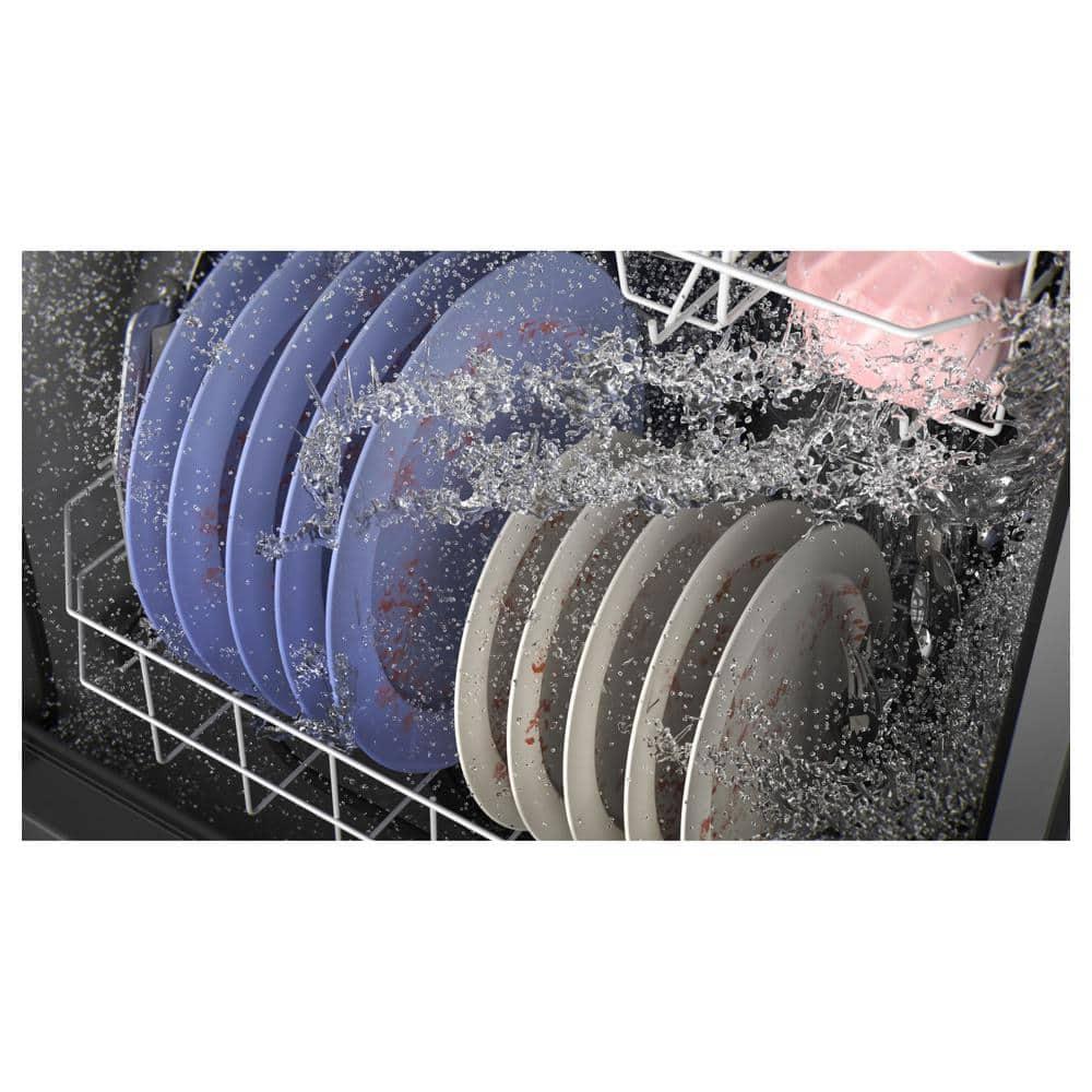 GE® Top Control with Plastic Interior Dishwasher with Sanitize Cycle & Dry Boost
