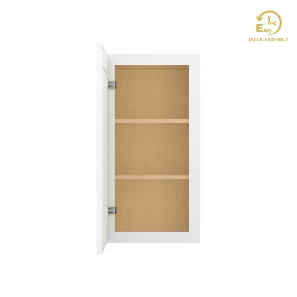 HomLux 12" x 30'' Easy to Assemble Accent Wall Cabinet