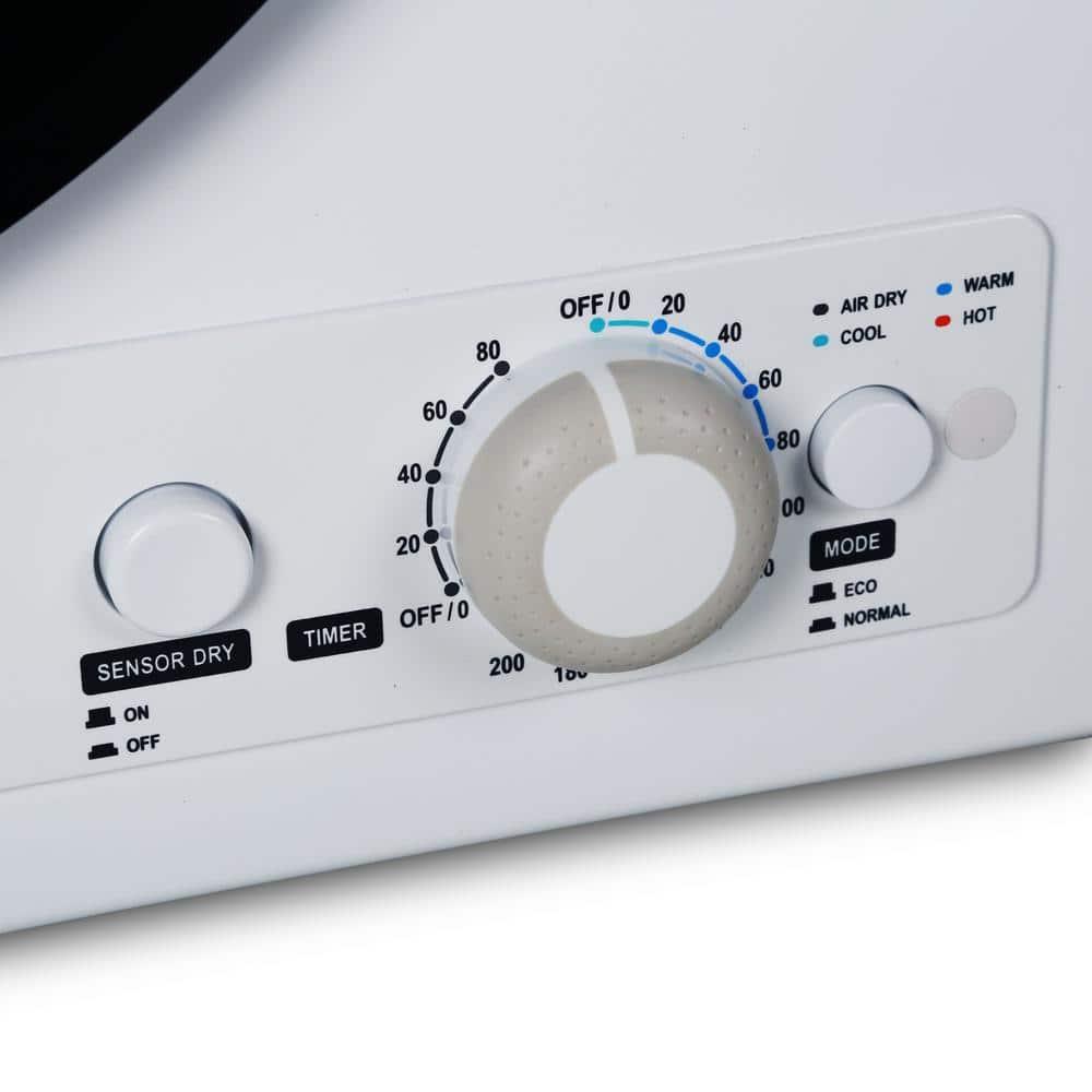 BLACK+DECKER BCDPW Series BLACK+DECKER BCED26 Compact Dryer for Standard Wall Outlet, Small, 5 Modes, Load Volume 8.8 lbs