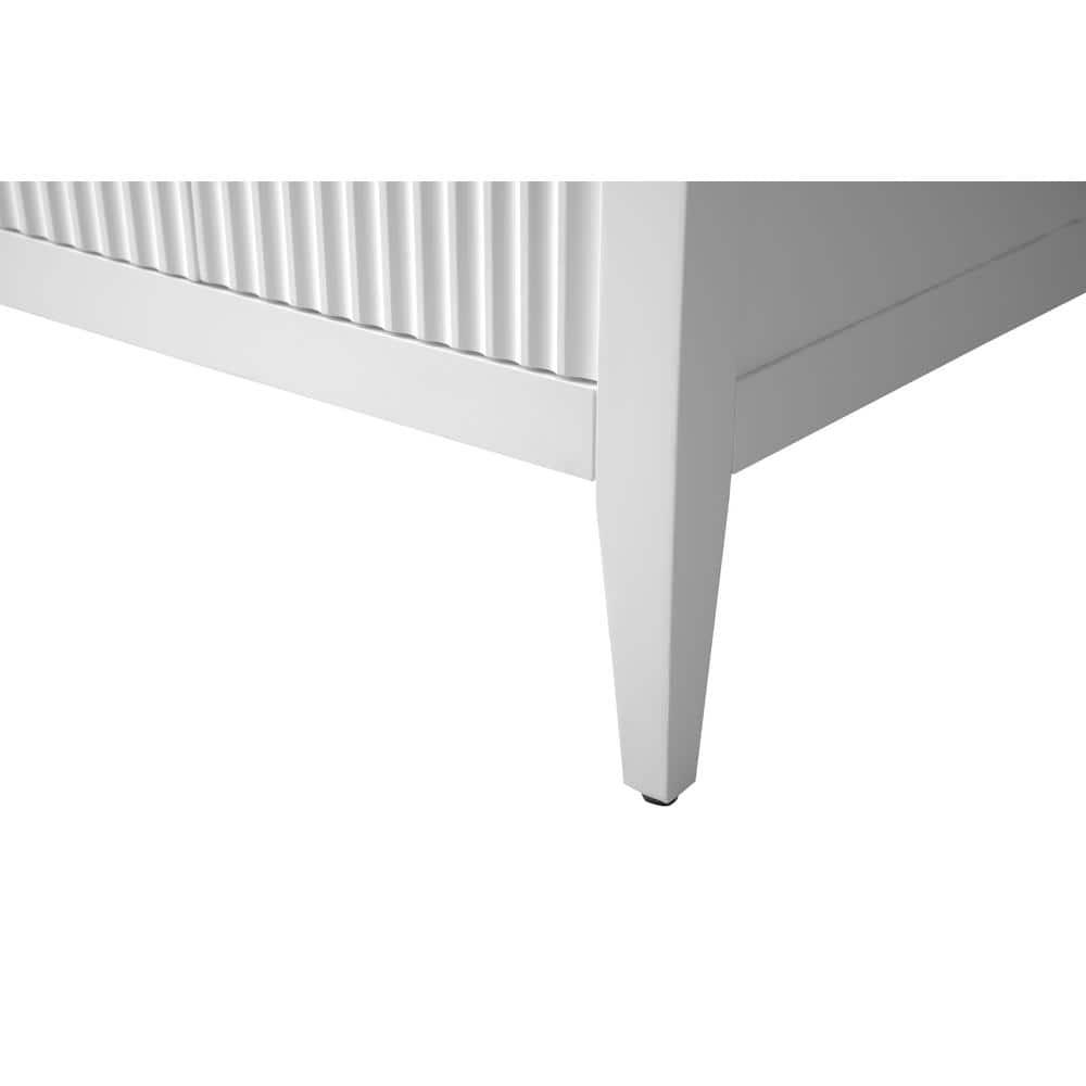 60'' Single Bathroom Vanity with Engineered Marble Top