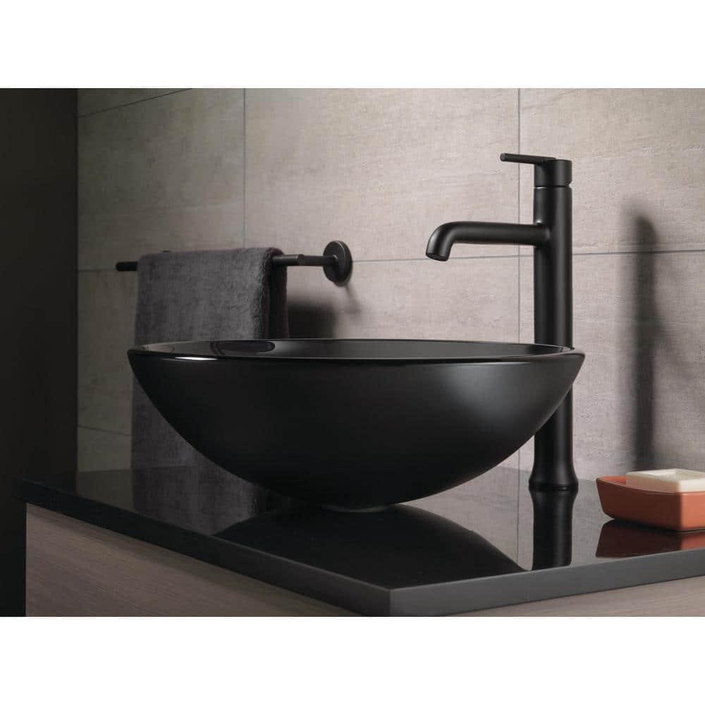 Trinsic Single Hole Vessel Bathroom Faucet, Single Handle Vessel Bathroom Sink Faucet